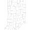 Indiana Map Template – 8 Free Templates In Pdf, Word, Excel Pertaining To Blank City Map Template