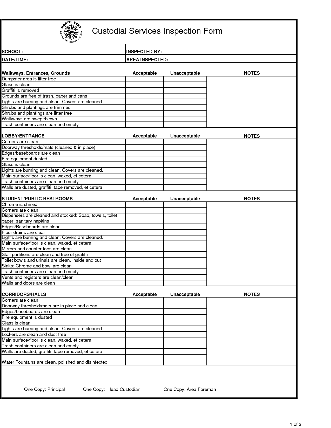 Inspection Spreadsheet Template Best Photos Of Free With Cleaning Report Template