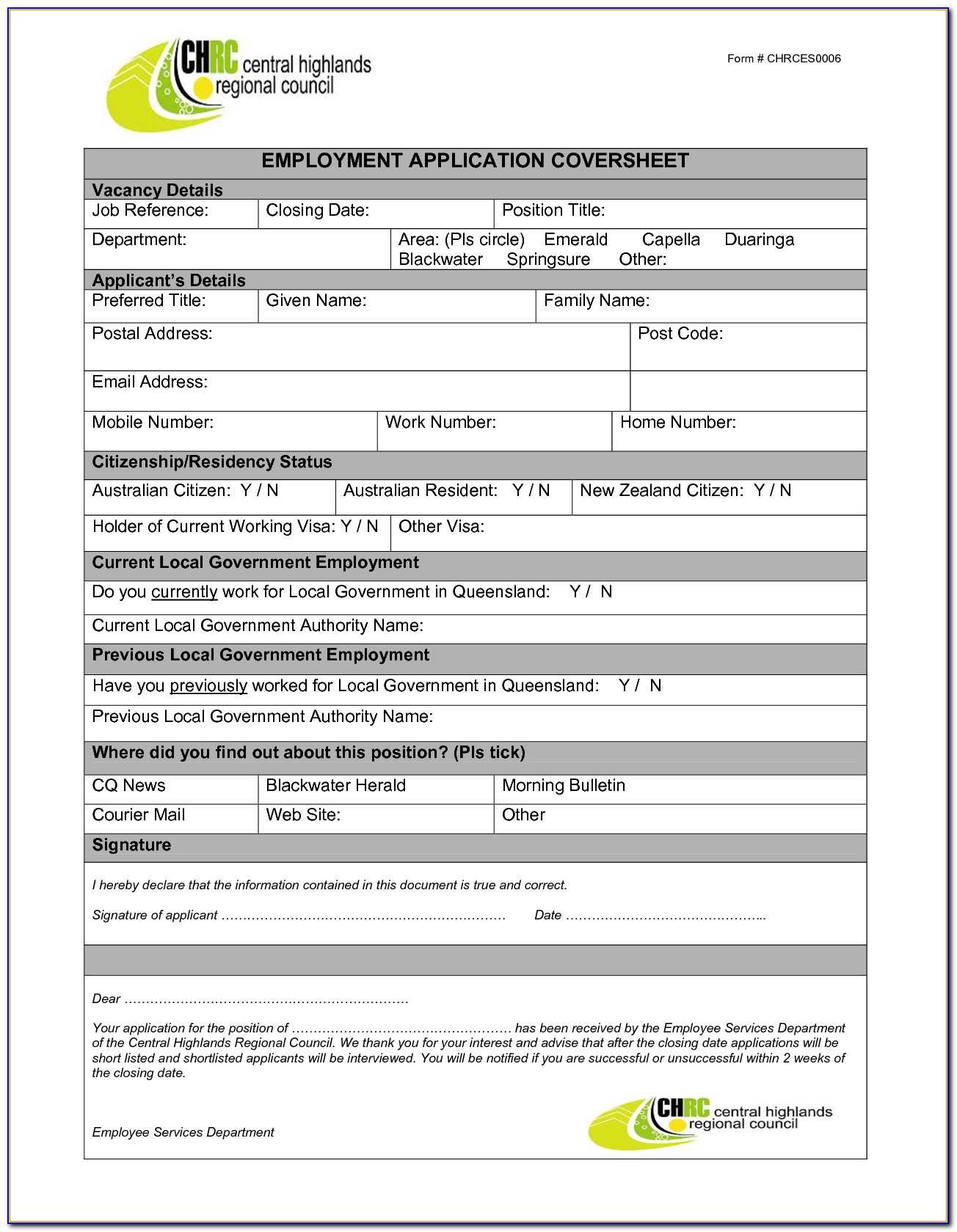 Job Application Form Template Word Malaysia – Form : Resume For Job Application Template Word