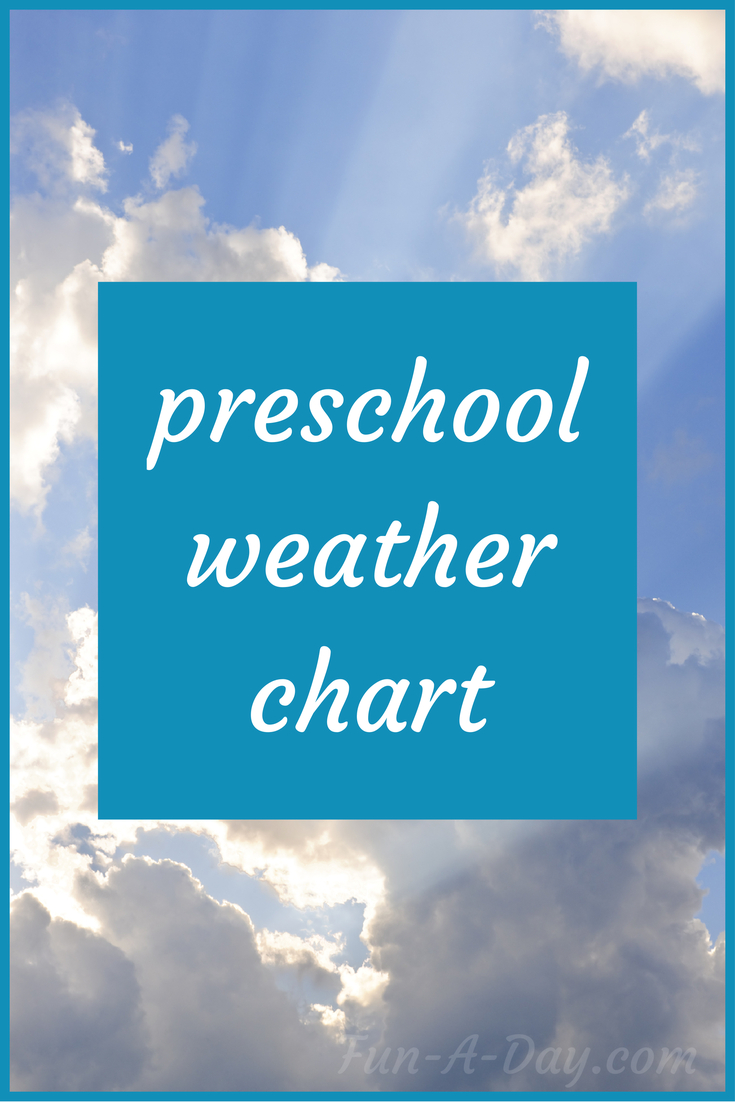Kindergarten And Preschool Weather Chart Intended For Kids Weather Report Template