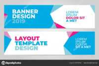 Layout Banner Template Design For Winter Sport Event 2019 regarding Event Banner Template