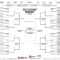March Madness Bracket Blank – Mahre.horizonconsulting.co With Regard To Blank Ncaa Bracket Template
