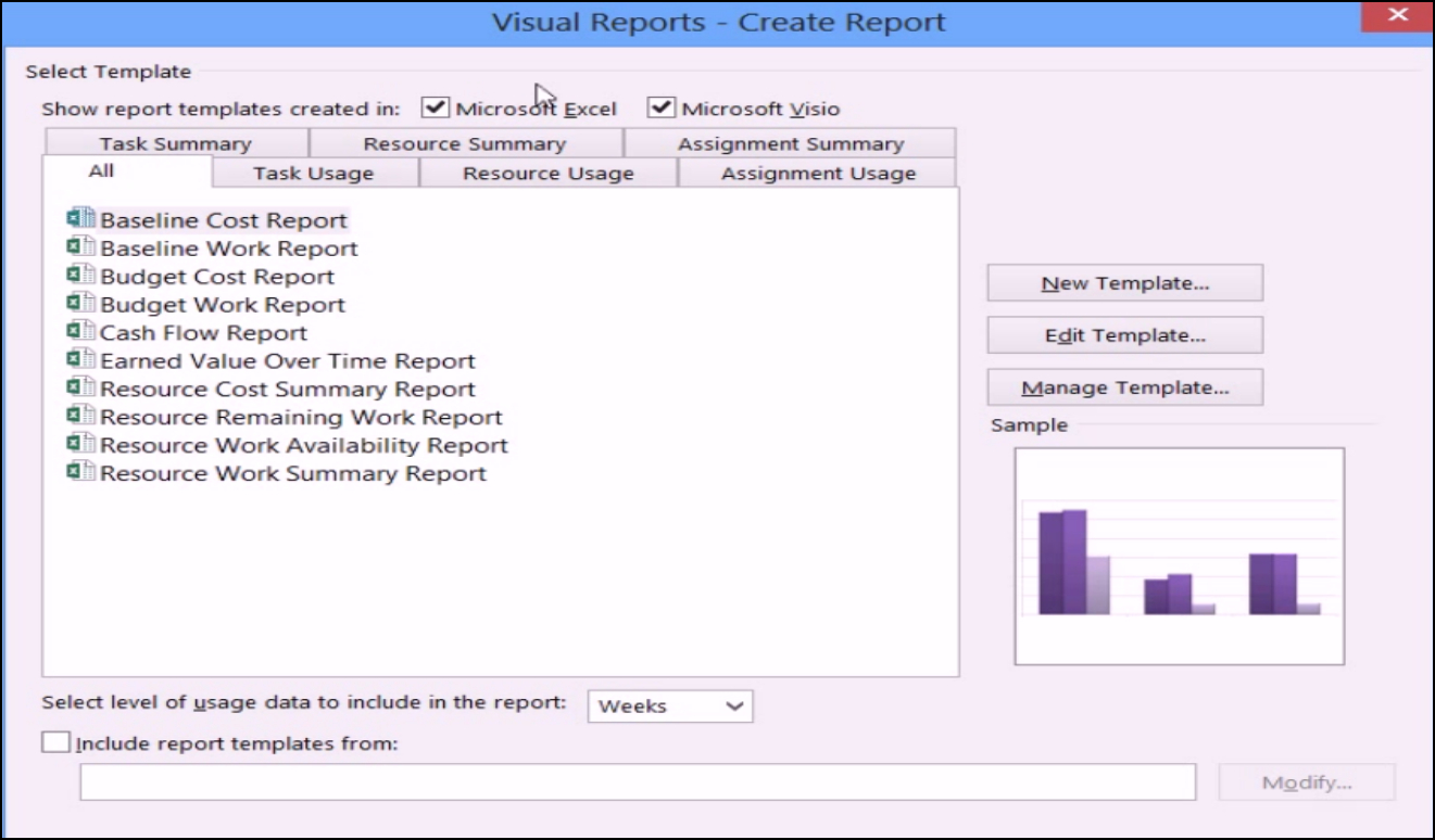 Microsoft Project 2013 Tutorial: Using Visual Reports For Ms Project 2013 Report Templates