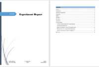 Microsoft Word Report Templates with It Report Template For Word