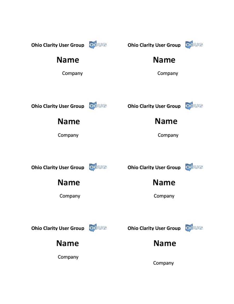 Name Template – Zohre.horizonconsulting.co Regarding Name Tag Template Word 2010