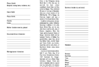Obituary Template - Fill Online, Printable, Fillable, Blank pertaining to Fill In The Blank Obituary Template
