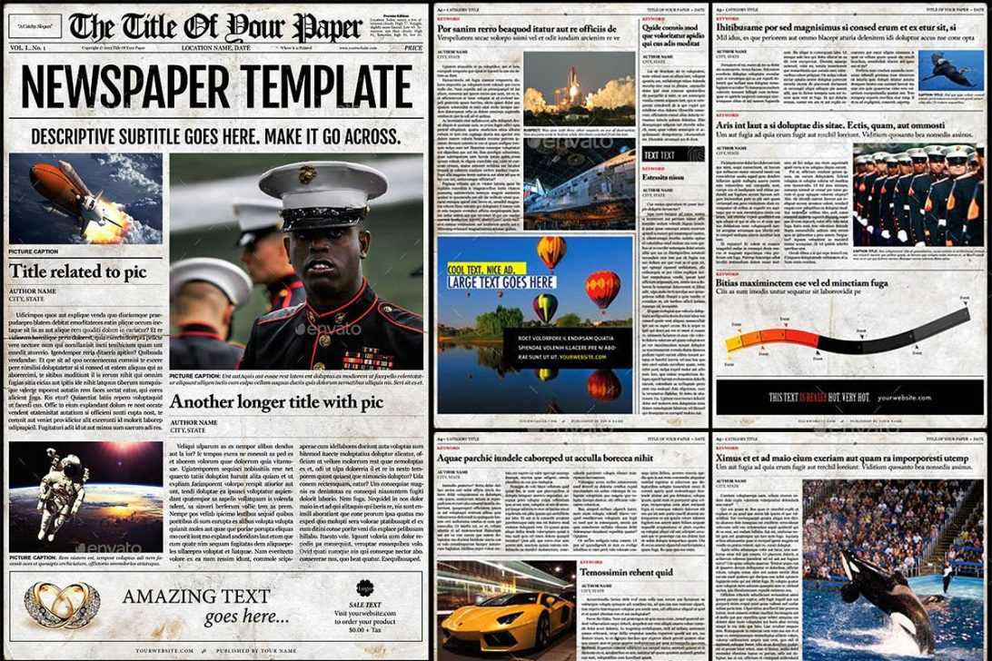 Old Newspaper Template Microsoft Word Free Download Psd Within Magazine Template For Microsoft Word
