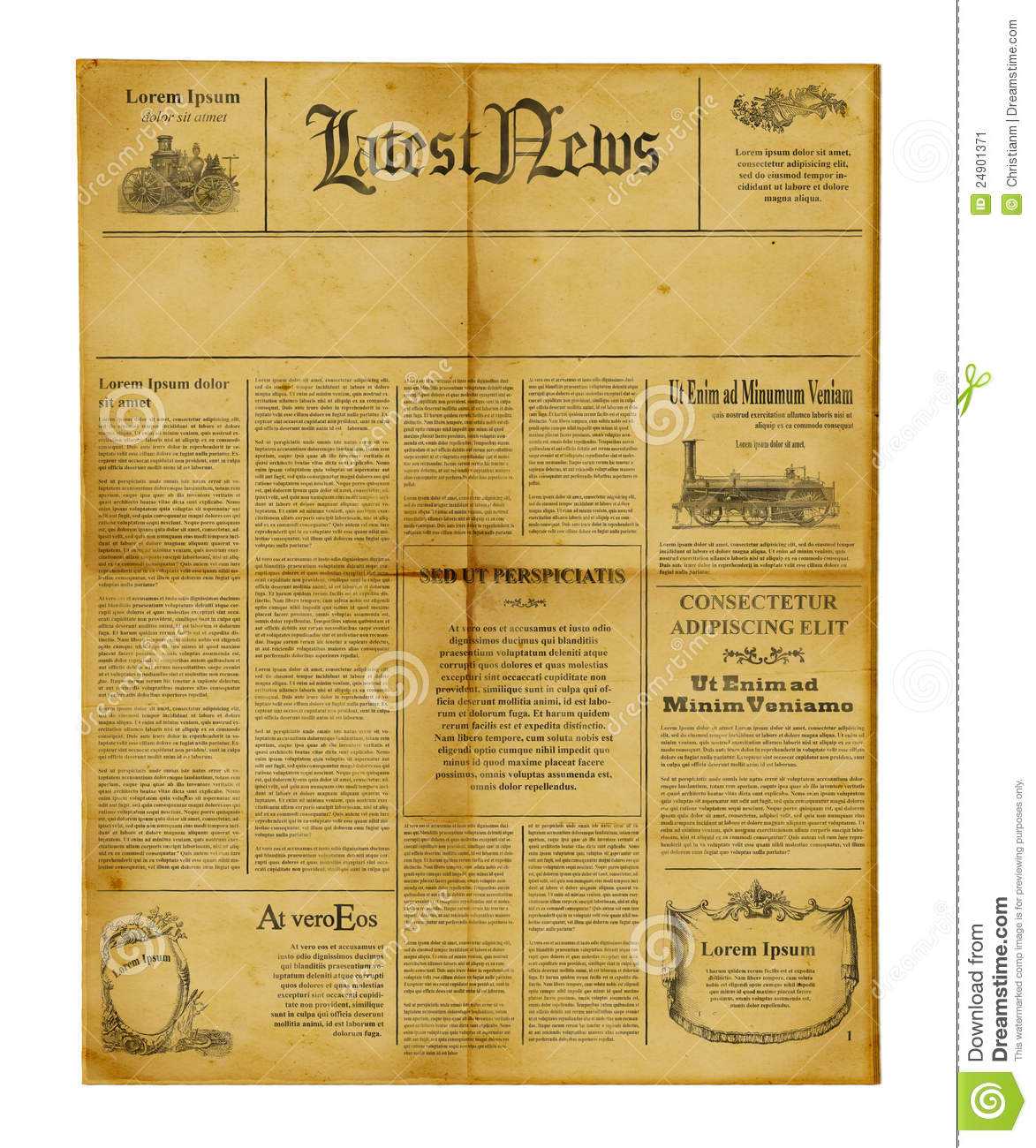 Old Newspaper Template Templates Powerpoint Microsoft Word With Regard To Blank Old Newspaper Template