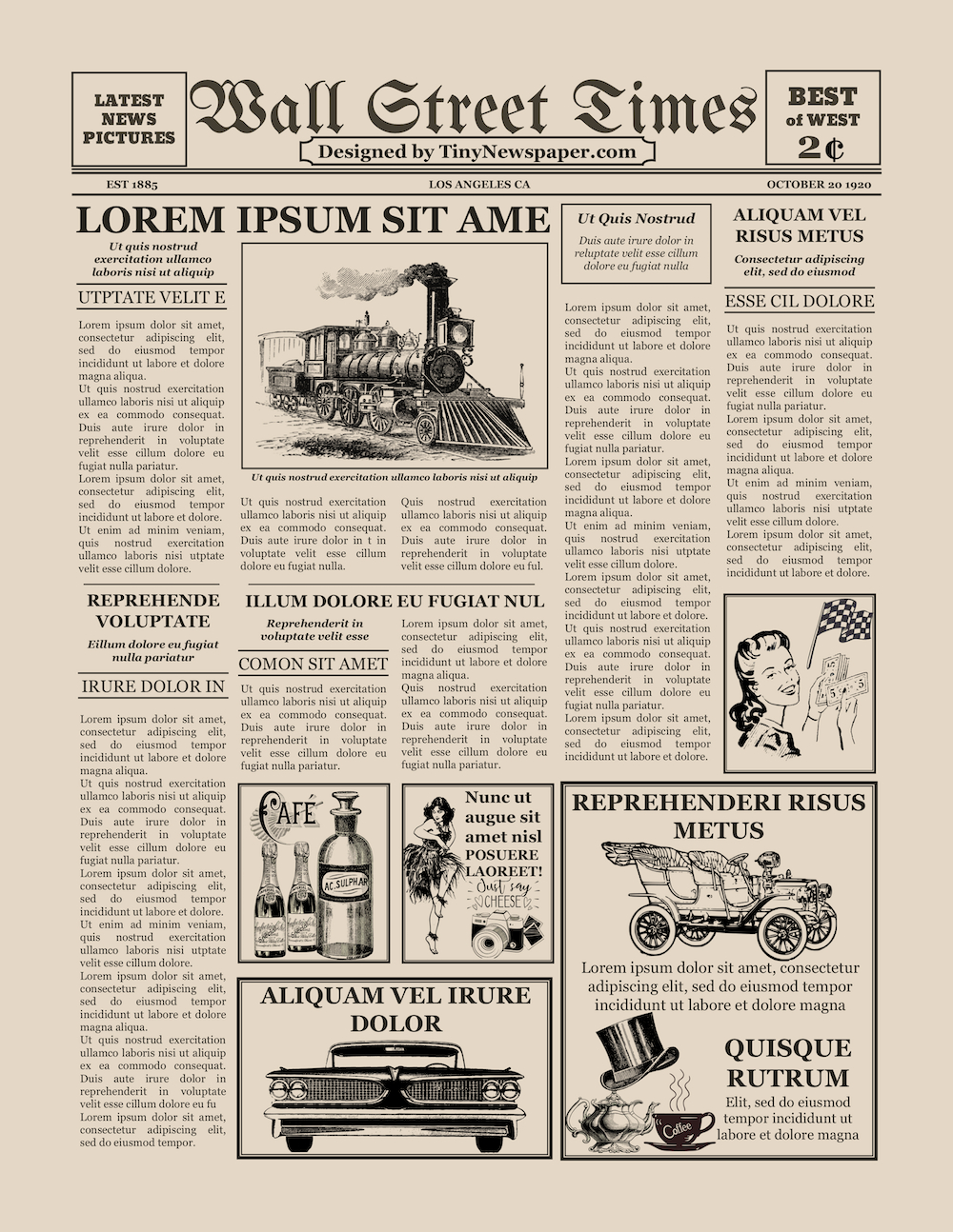 Old Newspaper Template Word Intended For Old Newspaper Template Word Free