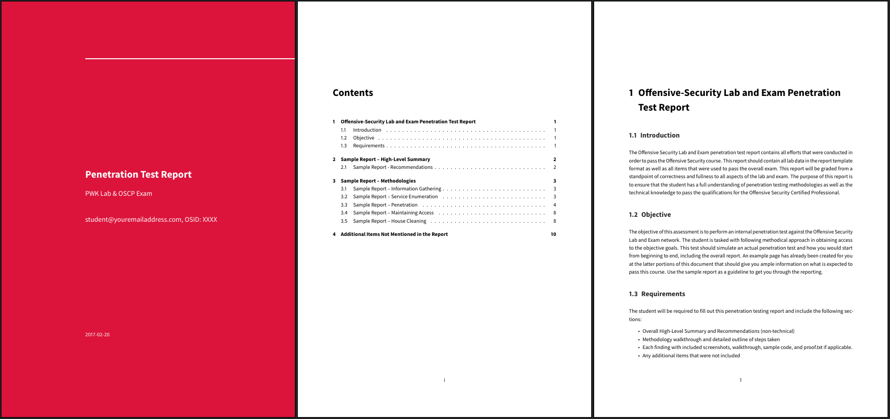 Oscp Exam Report Template In Markdown | Oscp Exam Report Intended For Technical Report Template Latex