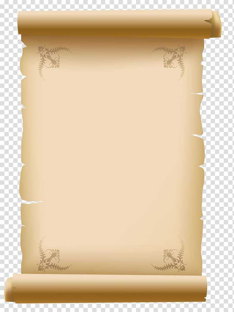 Paper Scroll , Paper Transparent Background Png Clipart In Scroll Paper Template Word