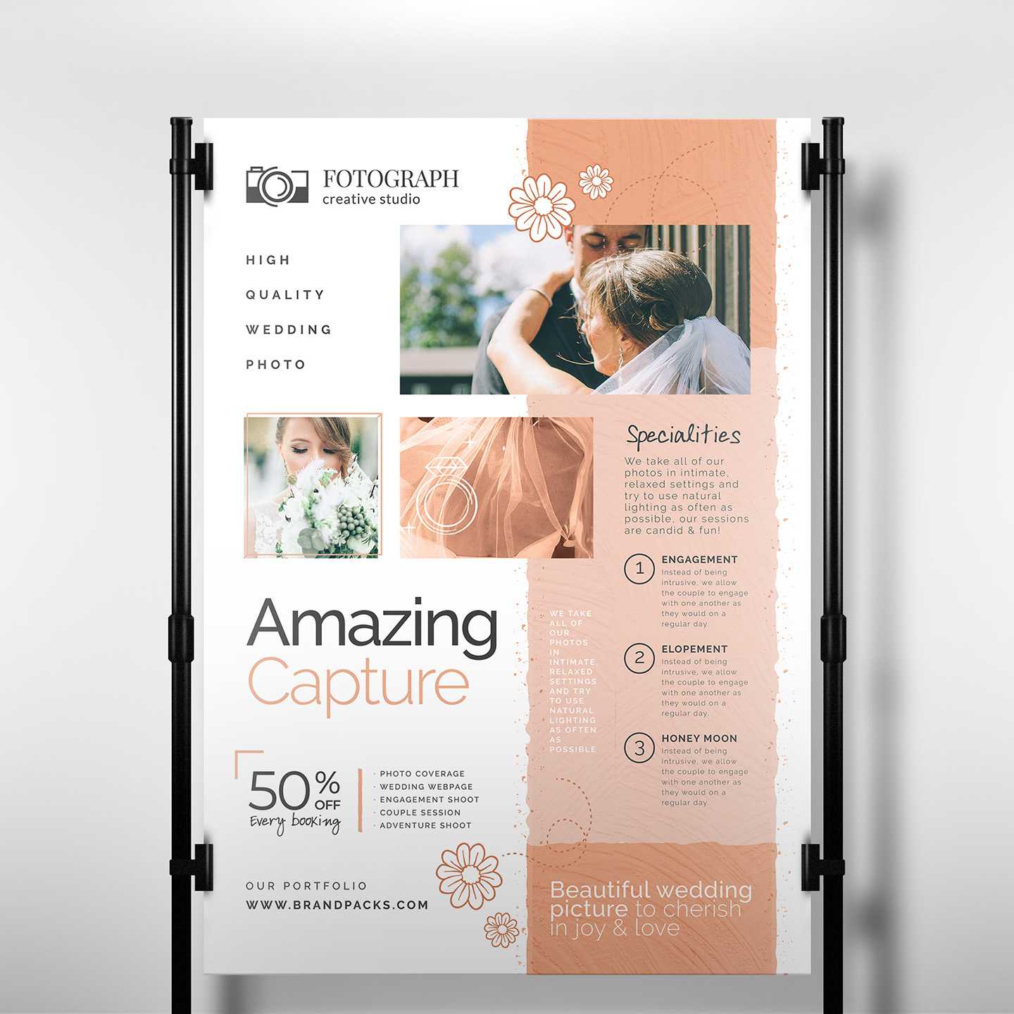 Photography Service Banner Template – Psd, Ai & Vector Within Photography Banner Template