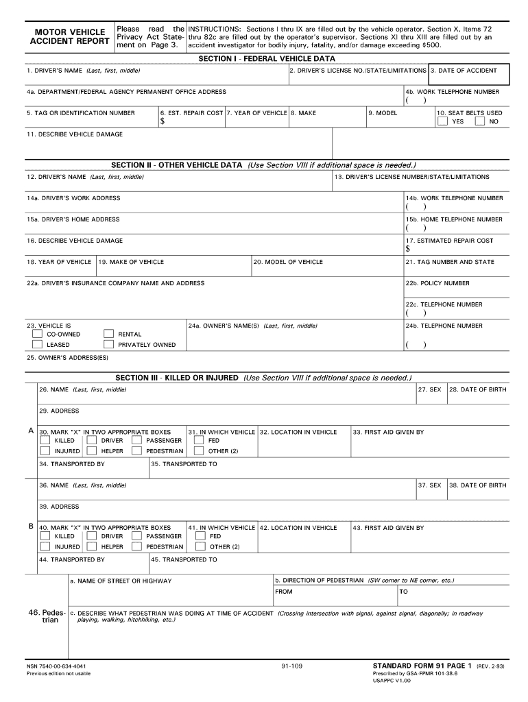 Police Report Template – Fill Online, Printable, Fillable With Blank Police Report Template
