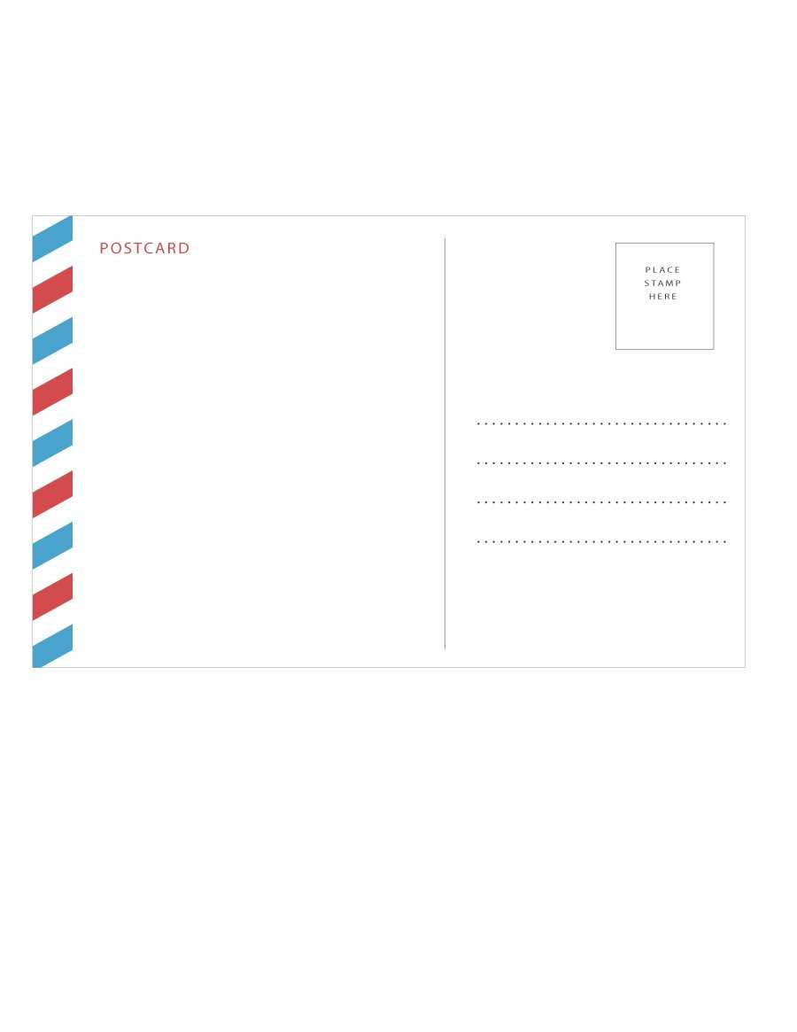 Post Card Template Word – Zohre.horizonconsulting.co In Product Line Card Template Word