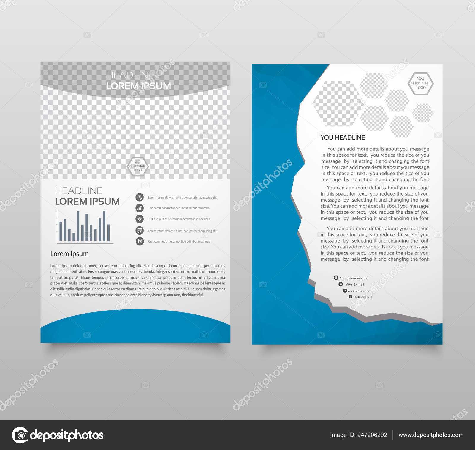 Presentation Layout Design Template Annual Report Cover Page With Regard To Cover Page For Annual Report Template