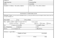 Presentence Investigation Report Federal - Fill Online intended for Presentence Investigation Report Template