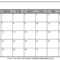 Printable Blank Calendar 2020 | Dream Calendars In Blank One Month Calendar Template