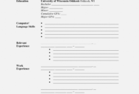 Printable Blank Resume Templates - Mahre.horizonconsulting.co throughout Free Printable Resume Templates Microsoft Word