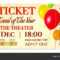 Printable Concert Ticket Templates | Admission Ticket For Blank Admission Ticket Template