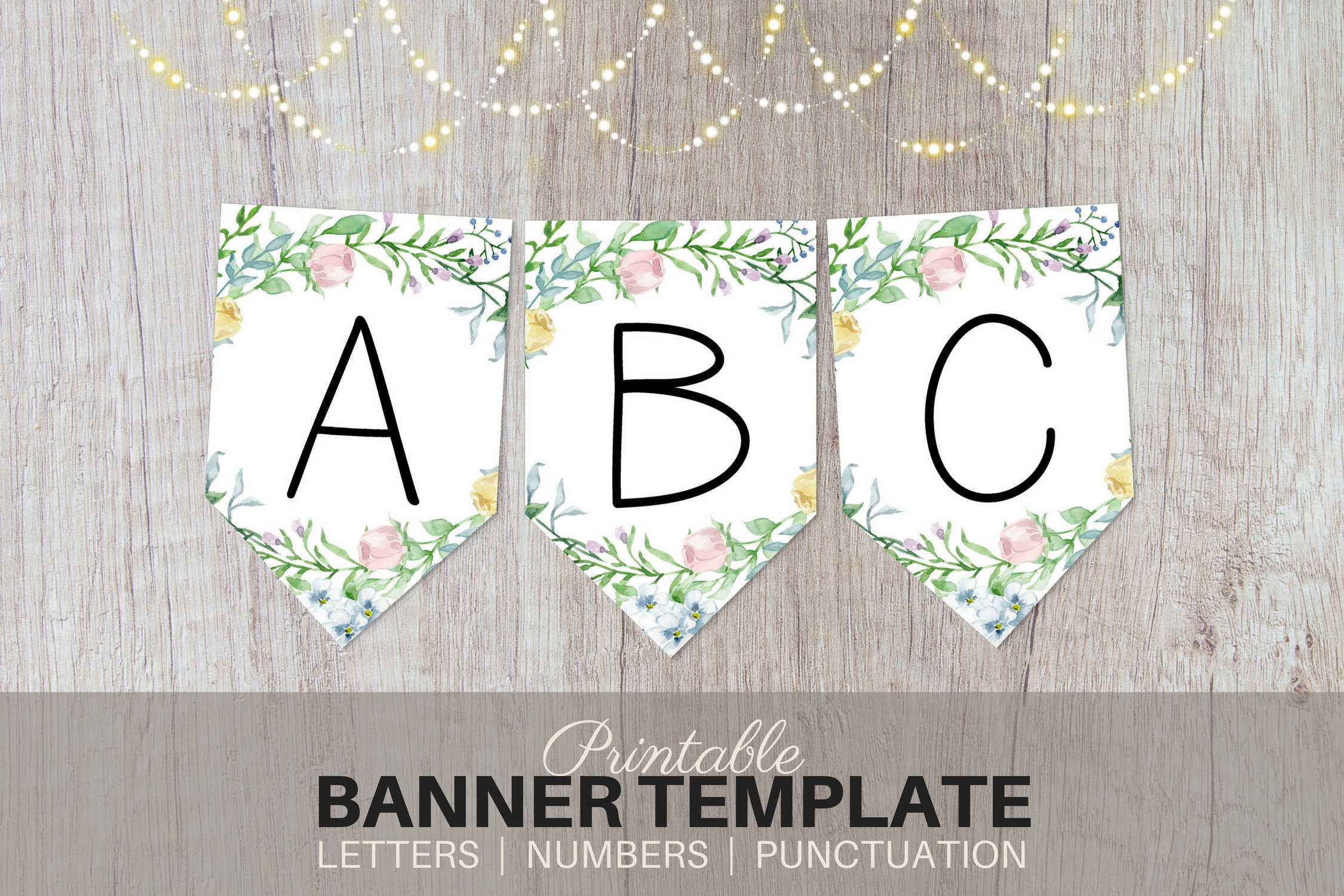 Printable Custom Banner Template – Spring Floral Roses – Personalized  Banner Pdf Bridal Shower, Birthday, Baby Shower, Party Intended For Bride To Be Banner Template