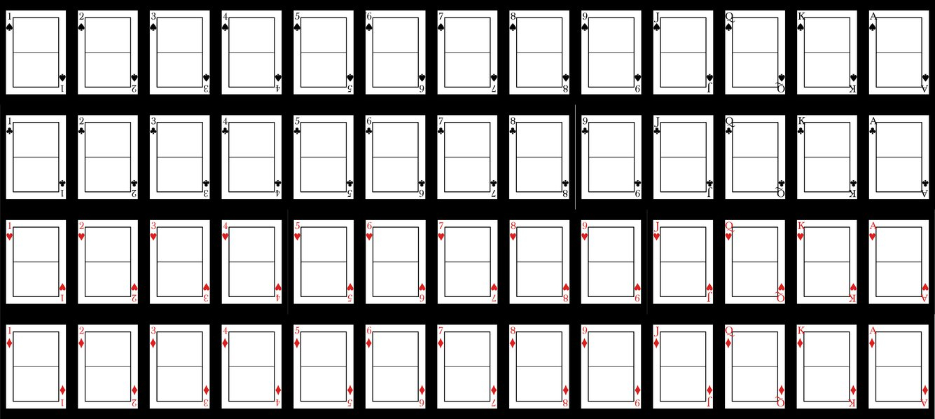 Printable Playing Card Template ] – Flash Card Template Free Pertaining To Free Printable Blank Flash Cards Template