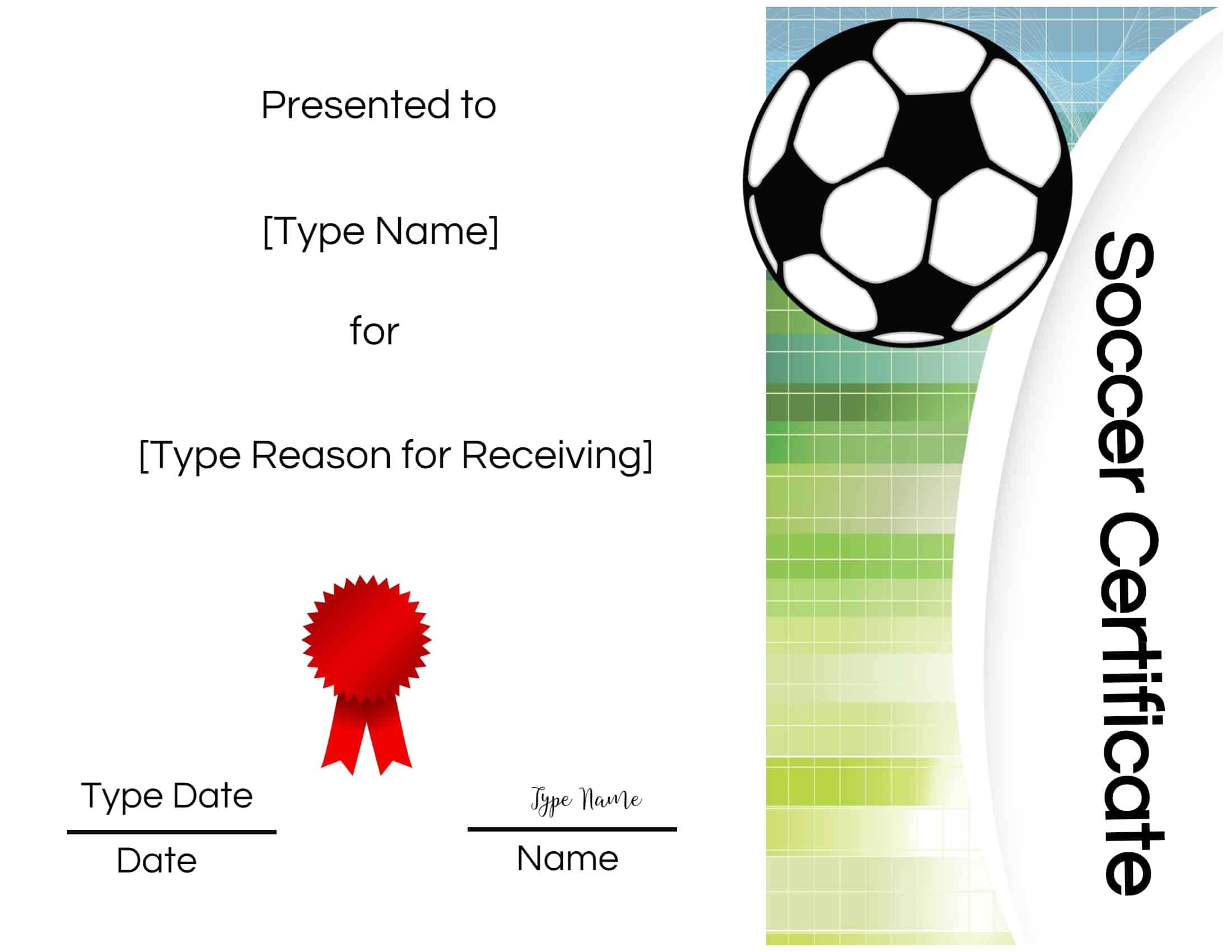 Printable Soccer Certificates – Mahre.horizonconsulting.co With Soccer Certificate Templates For Word