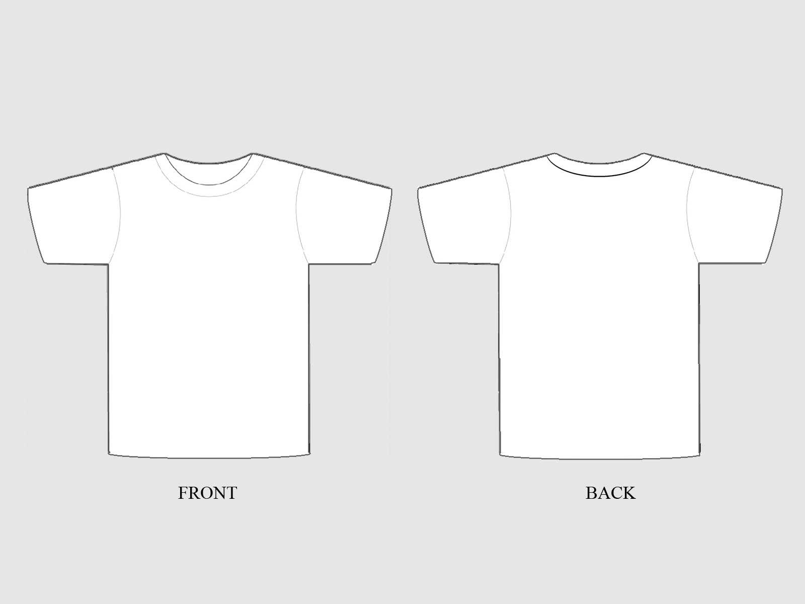 Printable T Shirt Order Form Template Besttemplate123 Shirt Inside Blank Tshirt Template Printable