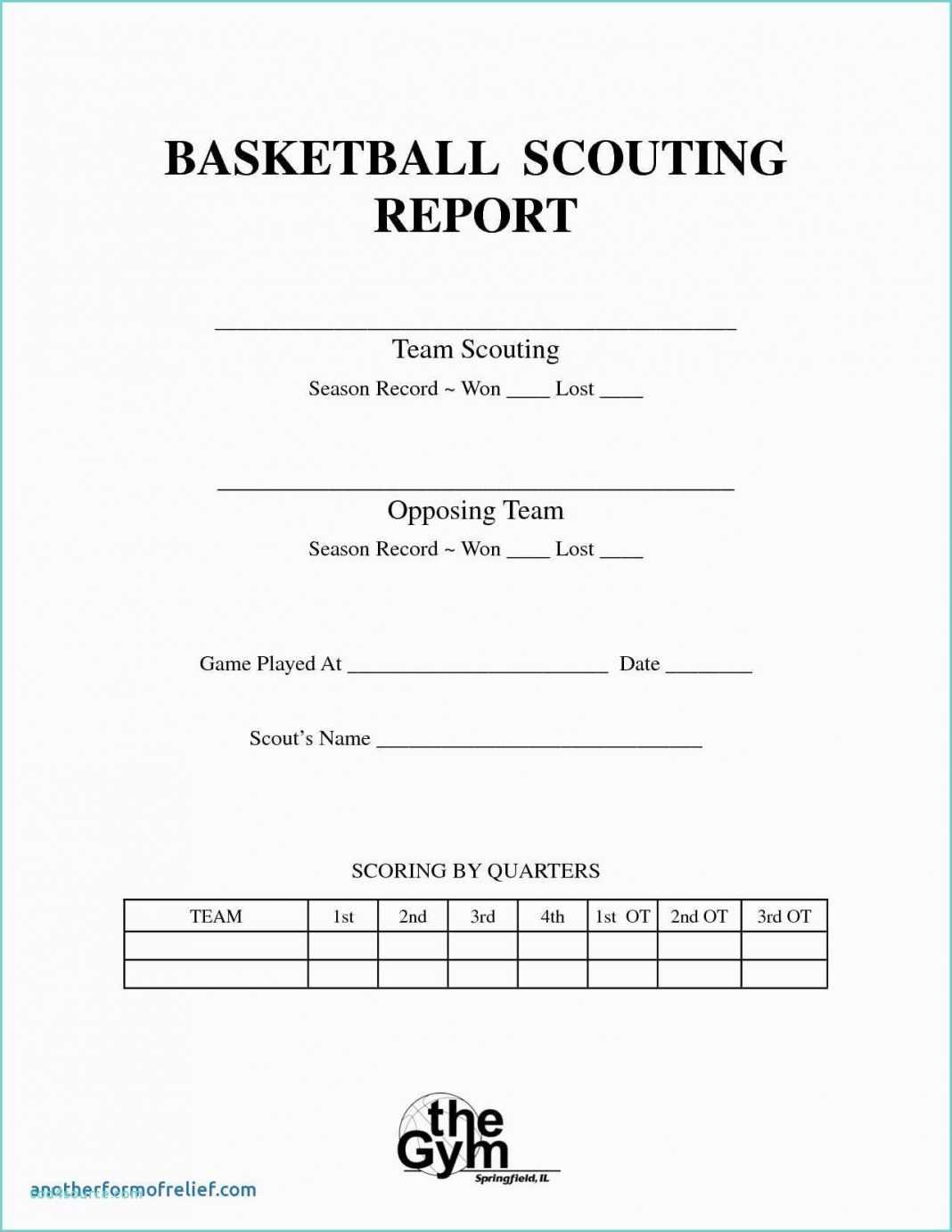 Report Examples Gamechart21 College Basketball Scouting Inside Basketball Scouting Report Template