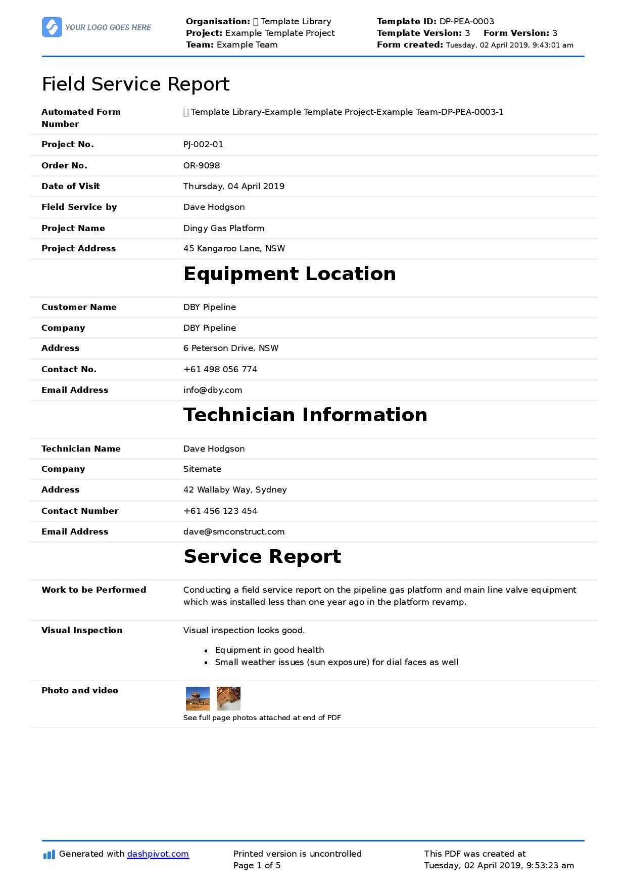 Report Format Template – Mahre.horizonconsulting.co Regarding Company Report Format Template