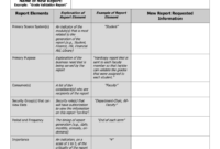 Report Requirements Template intended for Report Requirements Template