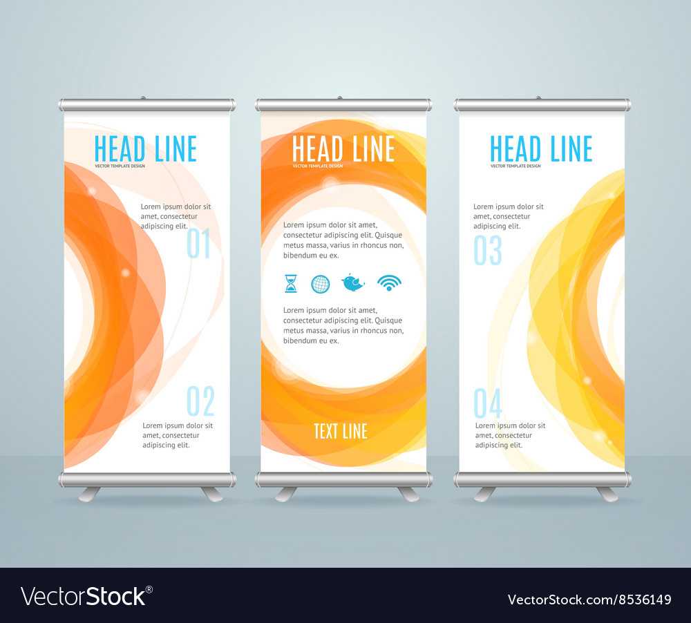 Roll Up Banner Stand Design Template Intended For Pop Up Banner Design Template