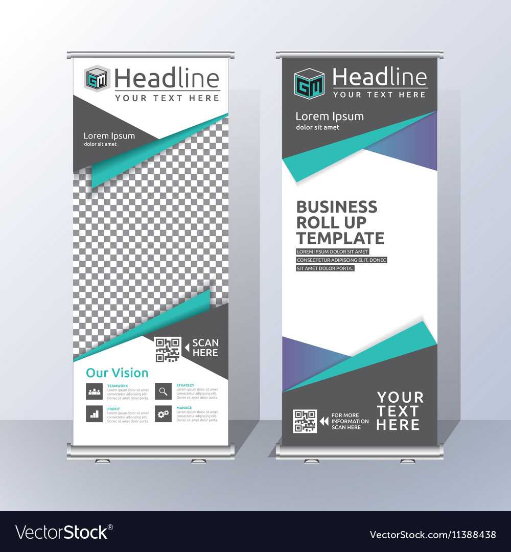 Roll Up Banner Template Design Within Pop Up Banner Design Template
