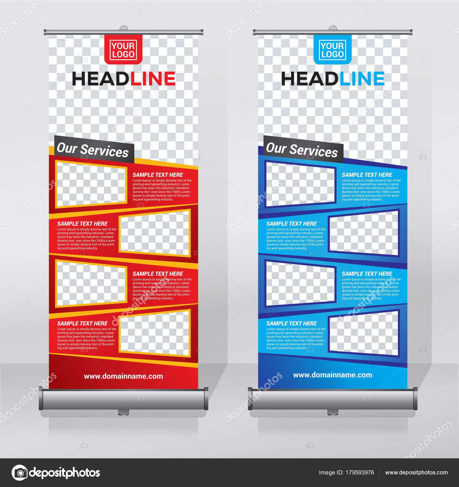Roller Banner Design | Roll Banner Design Template Abstract With Regard To Retractable Banner Design Templates
