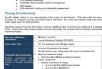 Sample Statement Of Work - Pdf Free Download in Pci Dss Gap Analysis Report Template