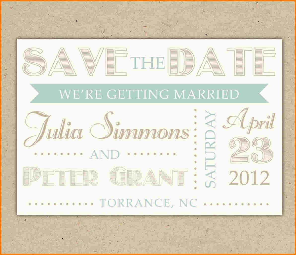 Save The Date Template Word | Authorization Letter Pdf For Save The Date Templates Word