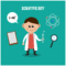 Science Fair Boy – Download Free Vectors, Clipart Graphics Intended For Science Fair Banner Template