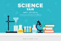 Science Fair Poster Banner - Download Free Vectors, Clipart throughout Science Fair Banner Template