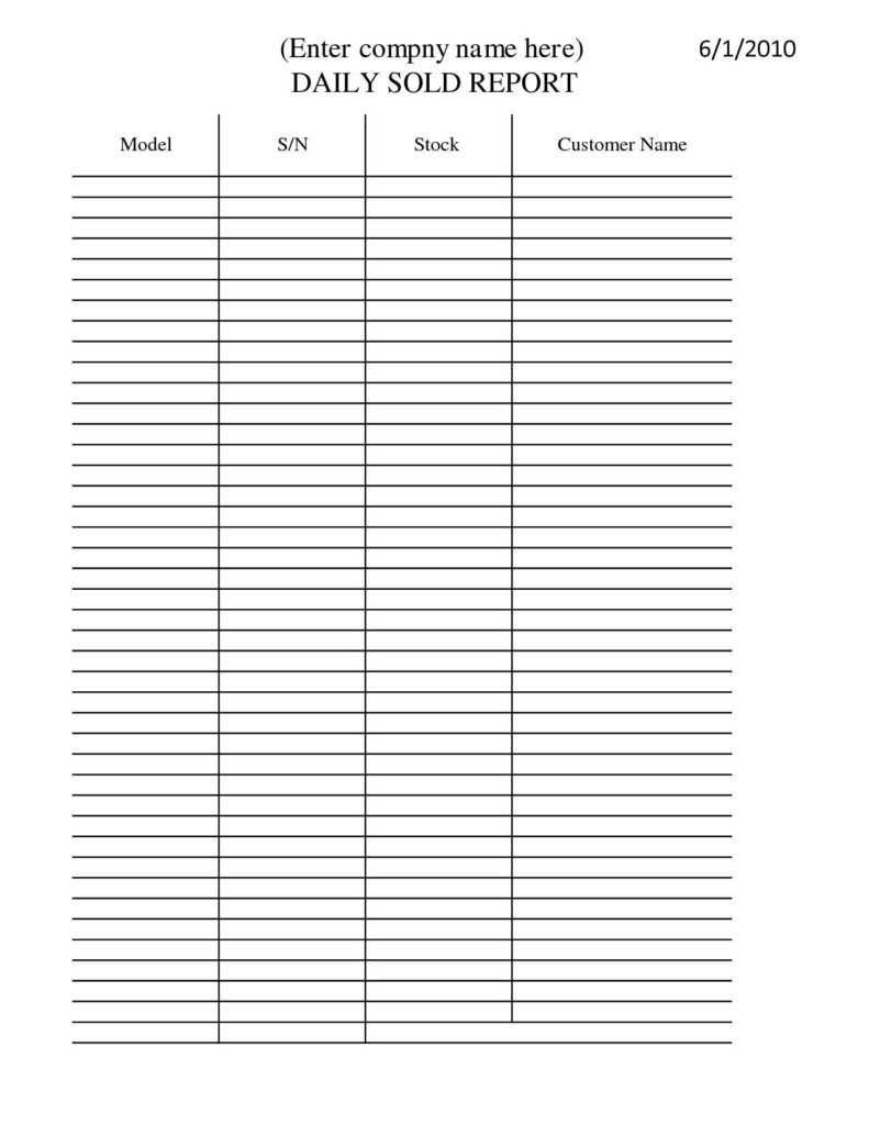 Spreadsheet Daily Es Report Template Free For Excel Download Intended For Daily Report Sheet Template