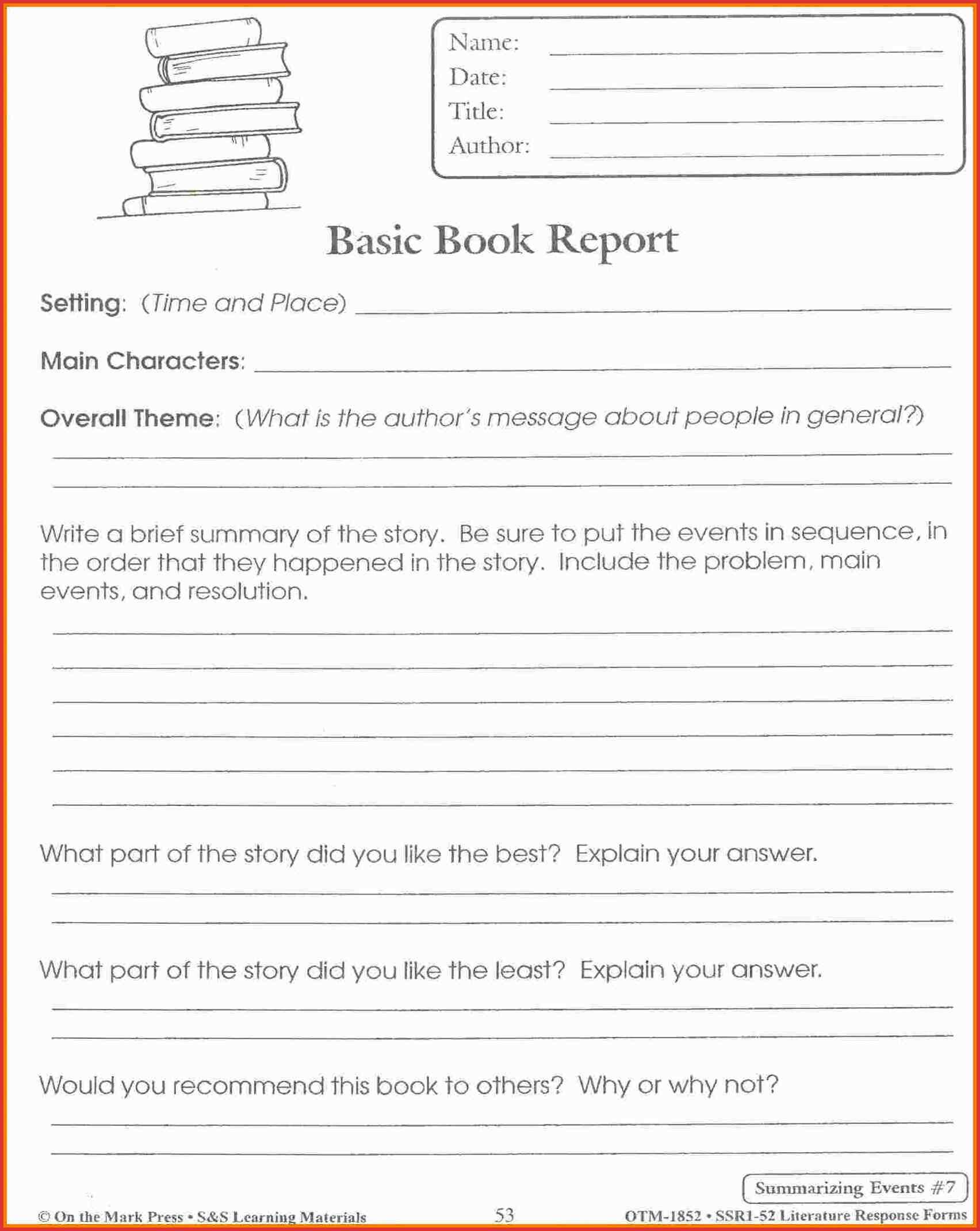 Story Report Template - Zohre.horizonconsulting.co In Skeleton Book Report Template