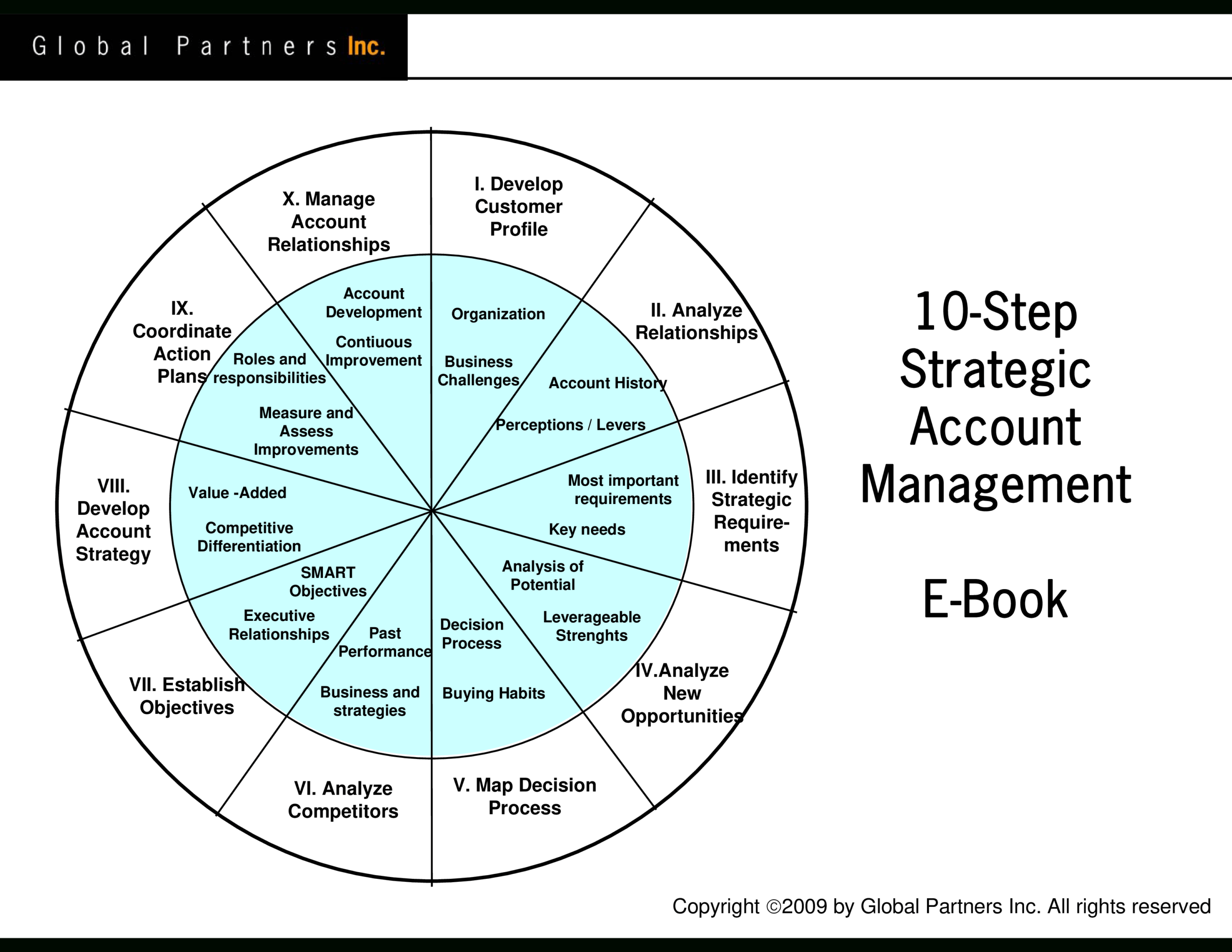 Strategic Selling Account Plan | Templates At With Blank Performance Profile Wheel Template