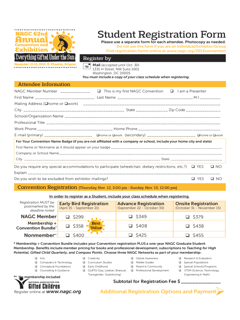 Student Registration Form Template Word Free Download – Form Within Registration Form Template Word Free