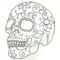 The Best Free Sugar Skull Drawing Images. Download From Inside Blank Sugar Skull Template
