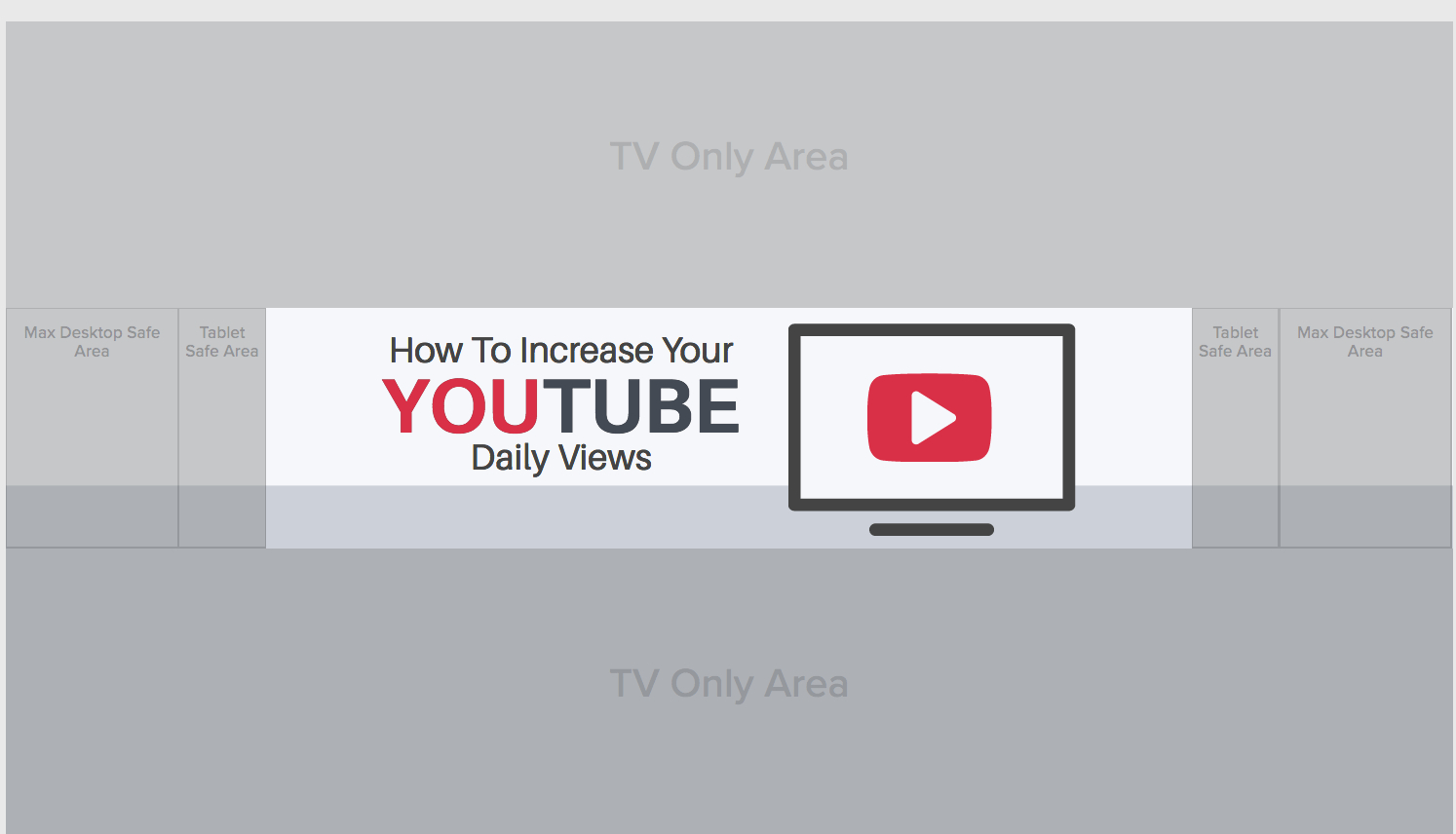 The Ideal Youtube Channel Art Size & Best Practices For Youtube Banner Template Size