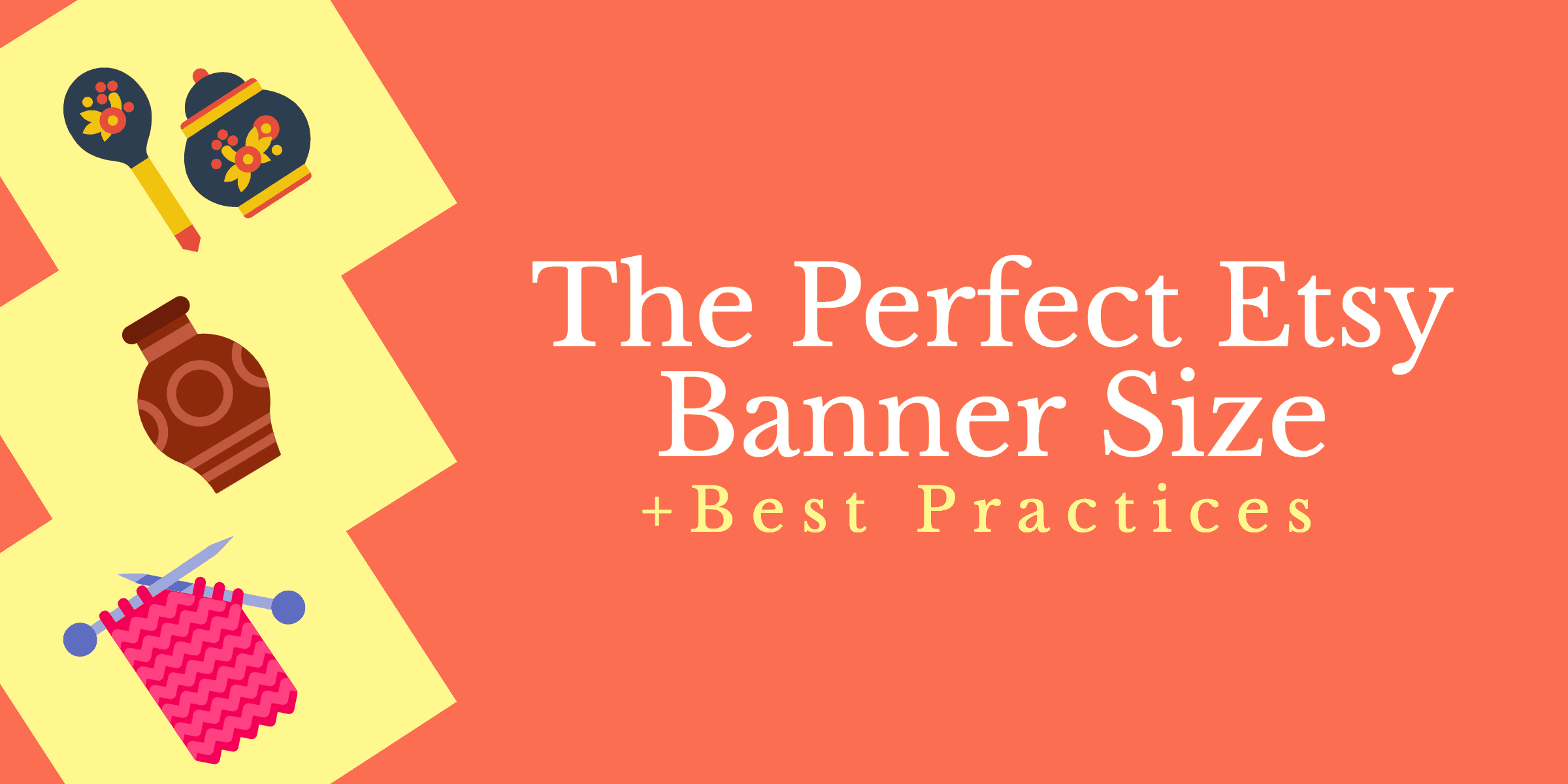 The Perfect Etsy Banner Size & Best Practices Intended For Etsy Banner Template