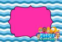 Tips &amp; Ideas: Lovely Bubble Guppies Invitations For Your with Bubble Guppies Birthday Banner Template