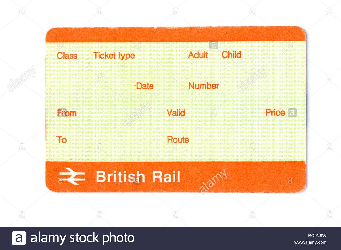 Train Ticket Blank Stock Photos & Train Ticket Blank Stock For Blank Train Ticket Template