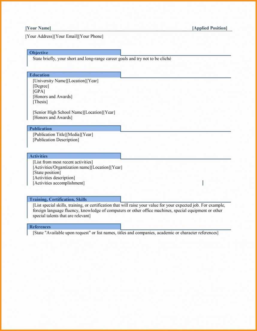 Unbelievable Microsoft Word 2010 Resume Template Download Within Word 2010 Template Location