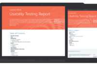Usability Testing Report Template And Examples | Xtensio inside Ux Report Template