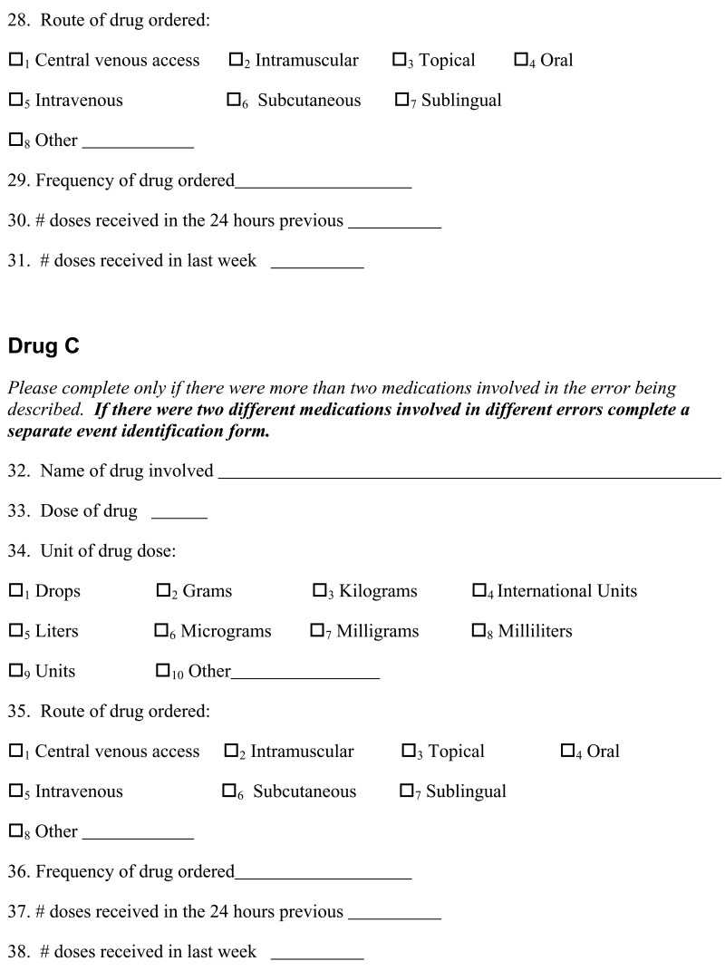 Using Home Visits To Understand Medication Errors In Within Medication Incident Report Form Template