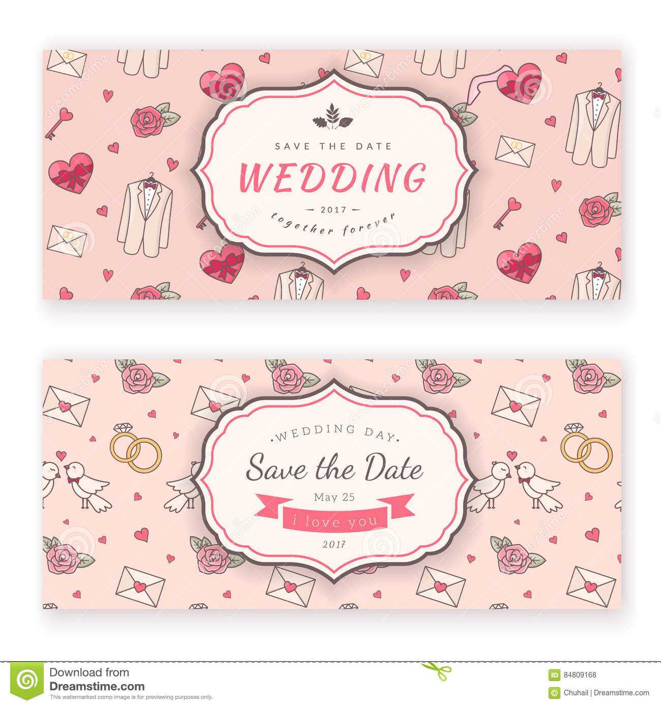 Wedding Banner Template. Stock Vector. Illustration Of Pertaining To Wedding Banner Design Templates